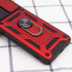 Ударопрочный чехол Camshield Serge Ring для Xiaomi Redmi Note 11 (Global) / Note 11S Красный - фото