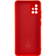 Чехол Silicone Cover Lakshmi Full Camera (A) для Samsung Galaxy A51 Красный / Red - фото