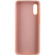Чохол Silicone Cover Full Protective (AA) для Samsung Galaxy A02 Рожевий / Pink Sand - фото