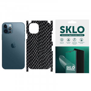 Защитная пленка SKLO Back (на заднюю панель+грани) Snake для Apple iPhone 13 mini (5.4