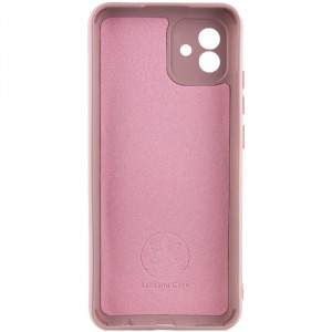 Чехол Silicone Cover Lakshmi Full Camera (A) для Samsung Galaxy A04 Розовый / Pink Sand