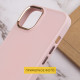 TPU чехол Bonbon Metal Style для Xiaomi Redmi 10C Розовый / Light pink - фото