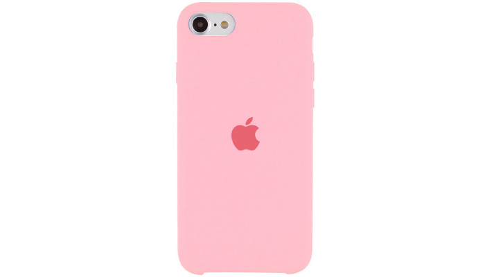 Чехол Silicone Case (AA) для Apple iPhone SE (2020) Розовый / Pink - фото