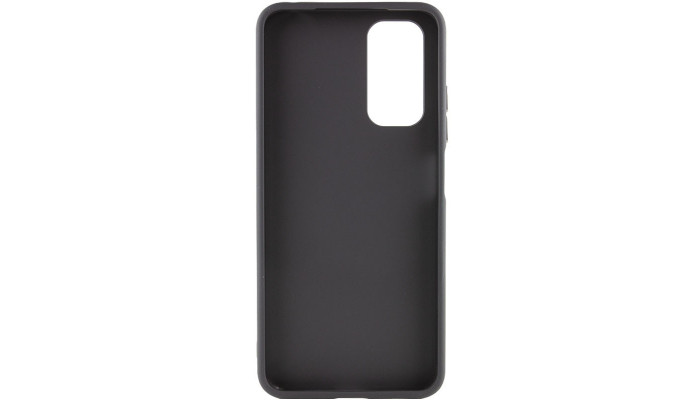 TPU чехол Bonbon Metal Style для Samsung Galaxy A52 4G / A52 5G / A52s Черный / Black - фото