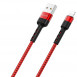 Дата кабель Borofone BX34 Advantage USB to Lightning (1m) Красный