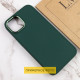 TPU чехол Bonbon Metal Style для Samsung Galaxy A12 Зеленый / Pine green - фото